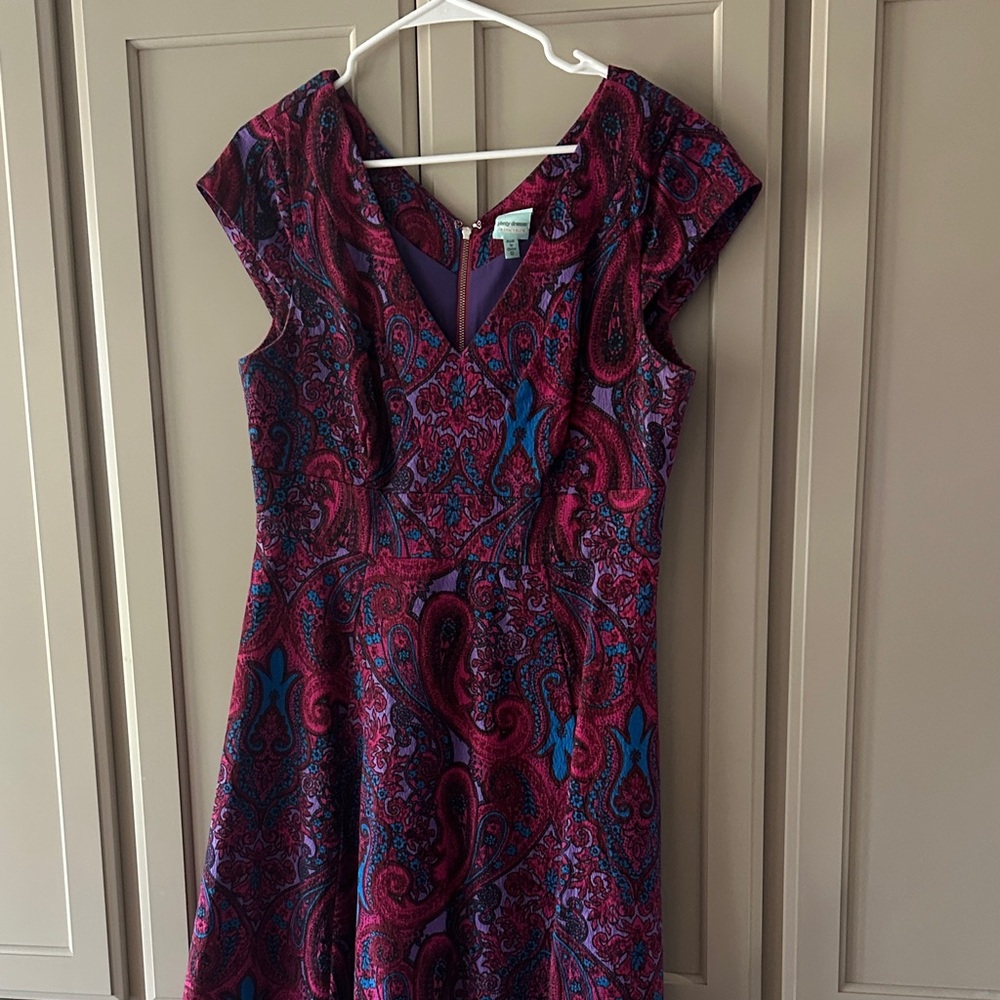 Plenty by Tracy Reese Vibrant Paisley Midi Dress